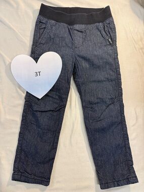 H&M - Casual Dark Blue lined Pants